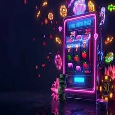 Ilustrasi bonus wing4d bernuansa neon